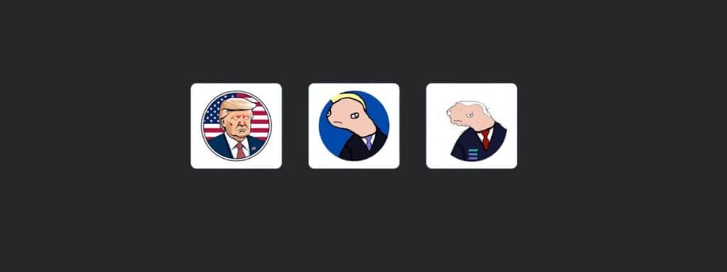 Мемекойни свързани с политици. Cryptoria.bg