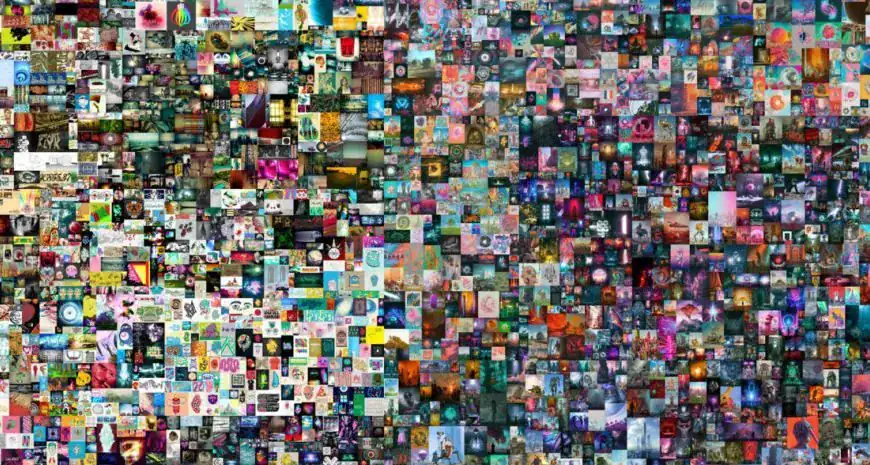Първото създадено НФТ "Beeple’s First 5000 Days"
