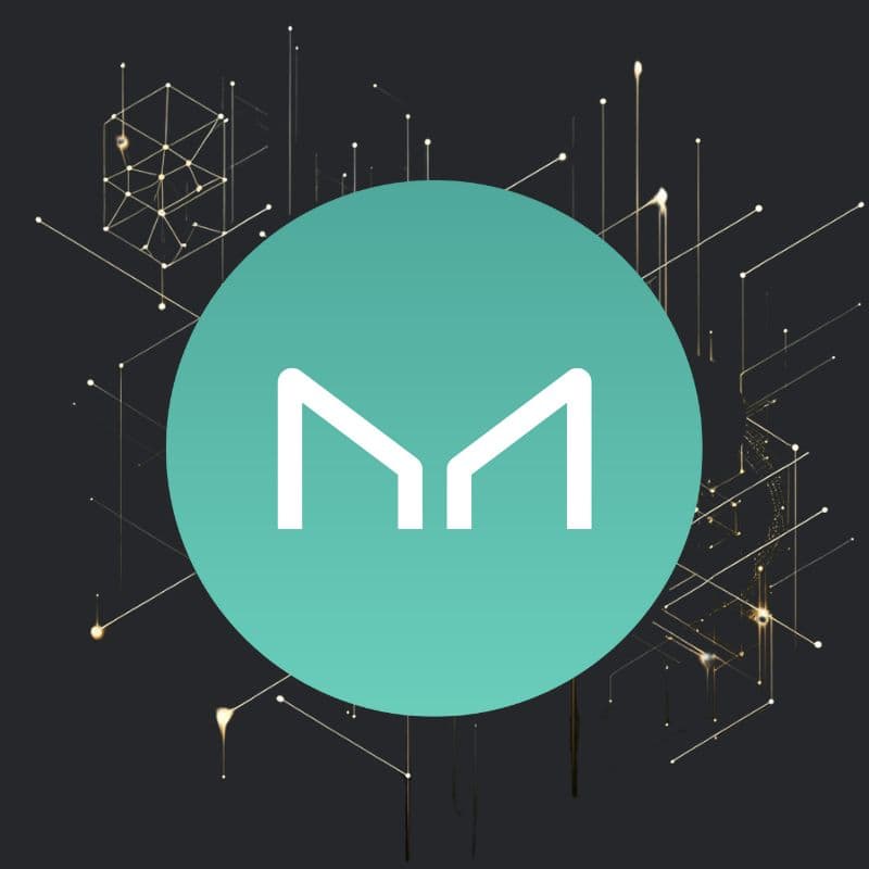 MakerDAO (MKR) Лого | Cryptoria.bg