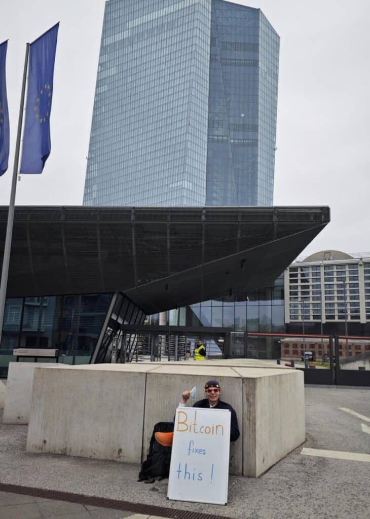 Bitcoin Fixes This infront of the EU Parliament