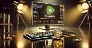 Rumble Въвежда Биткойн Бакшиши за 51 Млн. Потребители