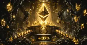 Bitmine вече държи 4.37% от предлагането на Етериум
