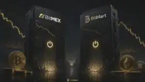 BitMEX и BitMart прекратяват дейност, токените им загубиха до 96%