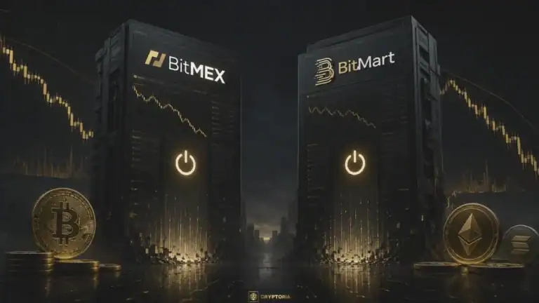 BitMEX и BitMart прекратяват дейност, токените им загубиха до 96%