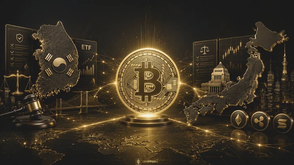 Криптоактиви и Биткойн ETF-и в Южна Корея и Япония Криптоактиви и Биткойн ETF-и между Южна Корея и Япония
