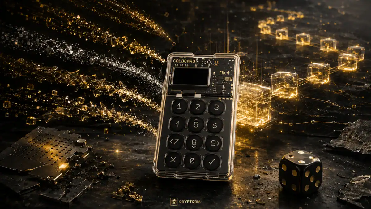 Coldcard Mk4 и подозирана четвърта вълна срещу Coldcard за 448,73 BTC